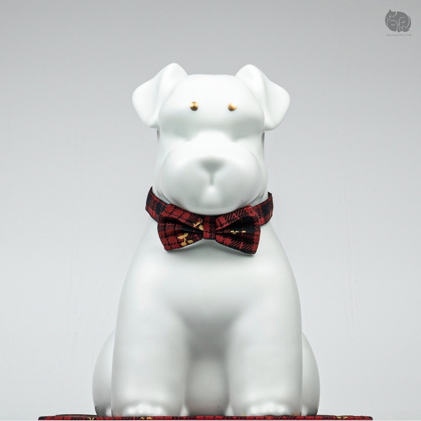 Personalized Ceramic Dog Urn with Acrylic Painted