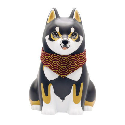Personalized Ceramic Dog Urn with Acrylic Painted